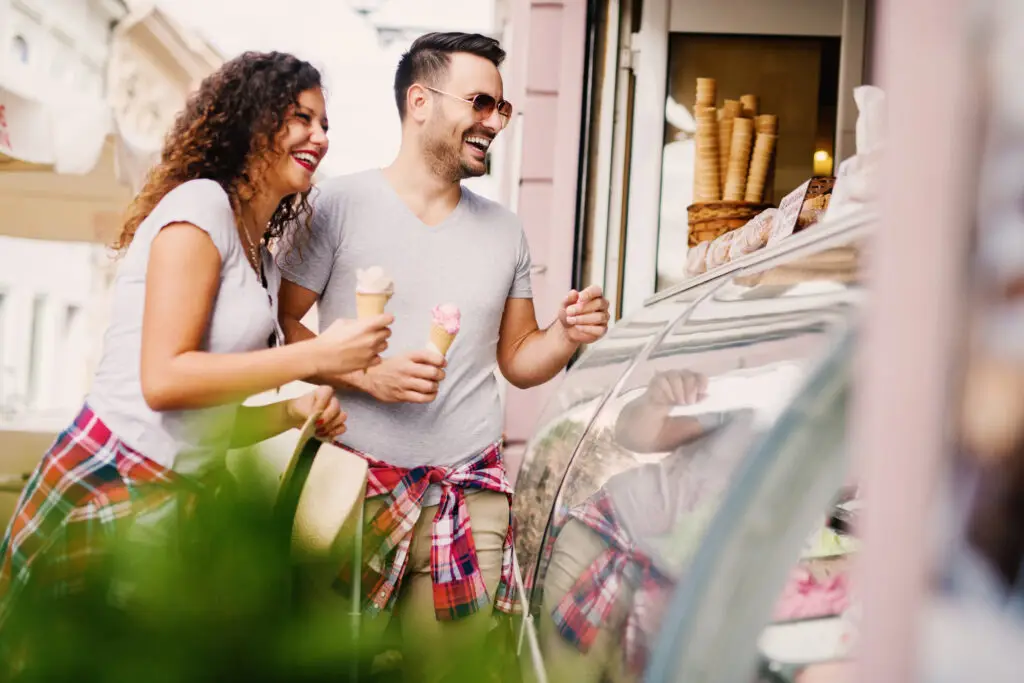 klienci - maszyna do lodów dla gastronomi